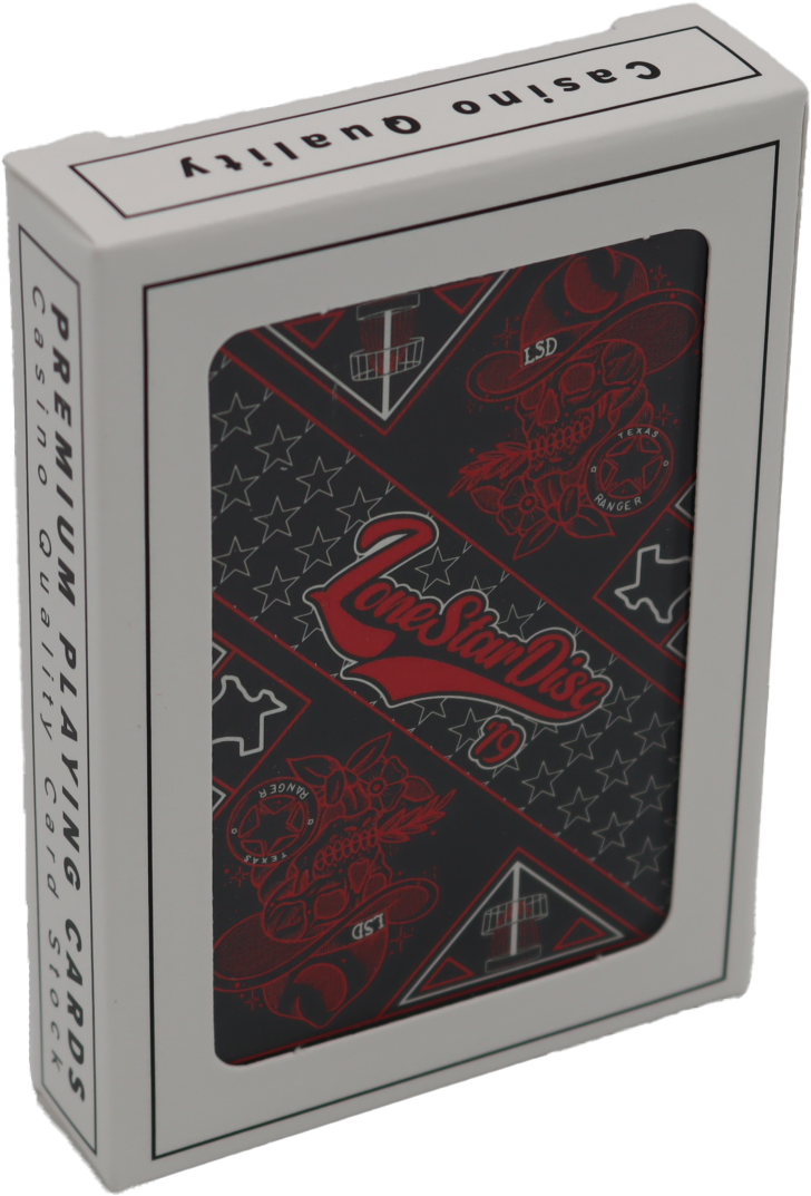 Lone Star Disc Deck of Playing Cards Lone Star Disc Deck of Playing Cards