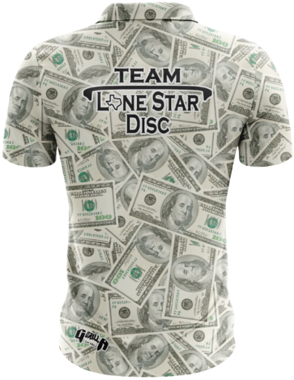 Lone Star Disc Money Athletic Polo