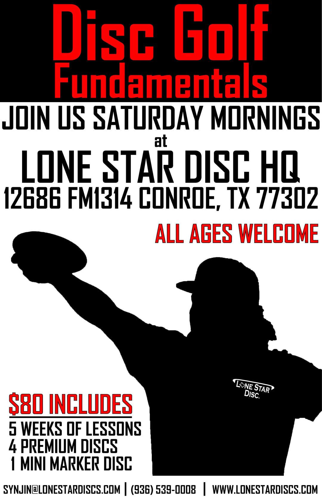 Lone Star's Disc Golf Fundamental Lessons