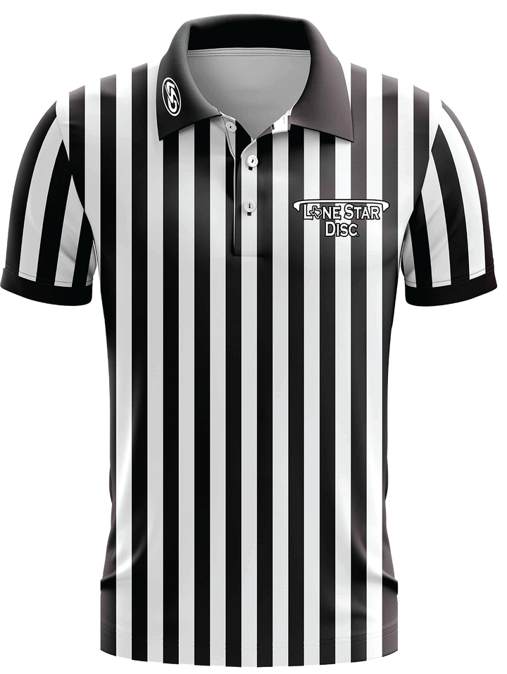 Lone Star Disc Referee Athletic Polo