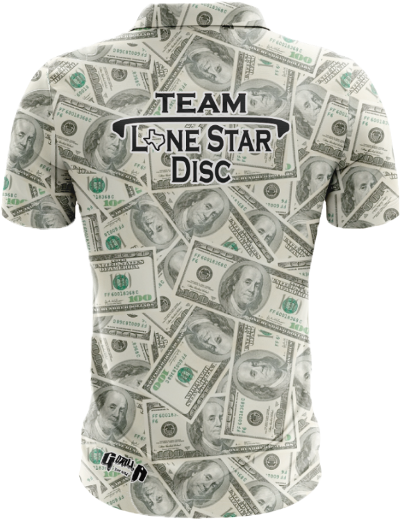 Lone Star Disc Money Athletic Polo
