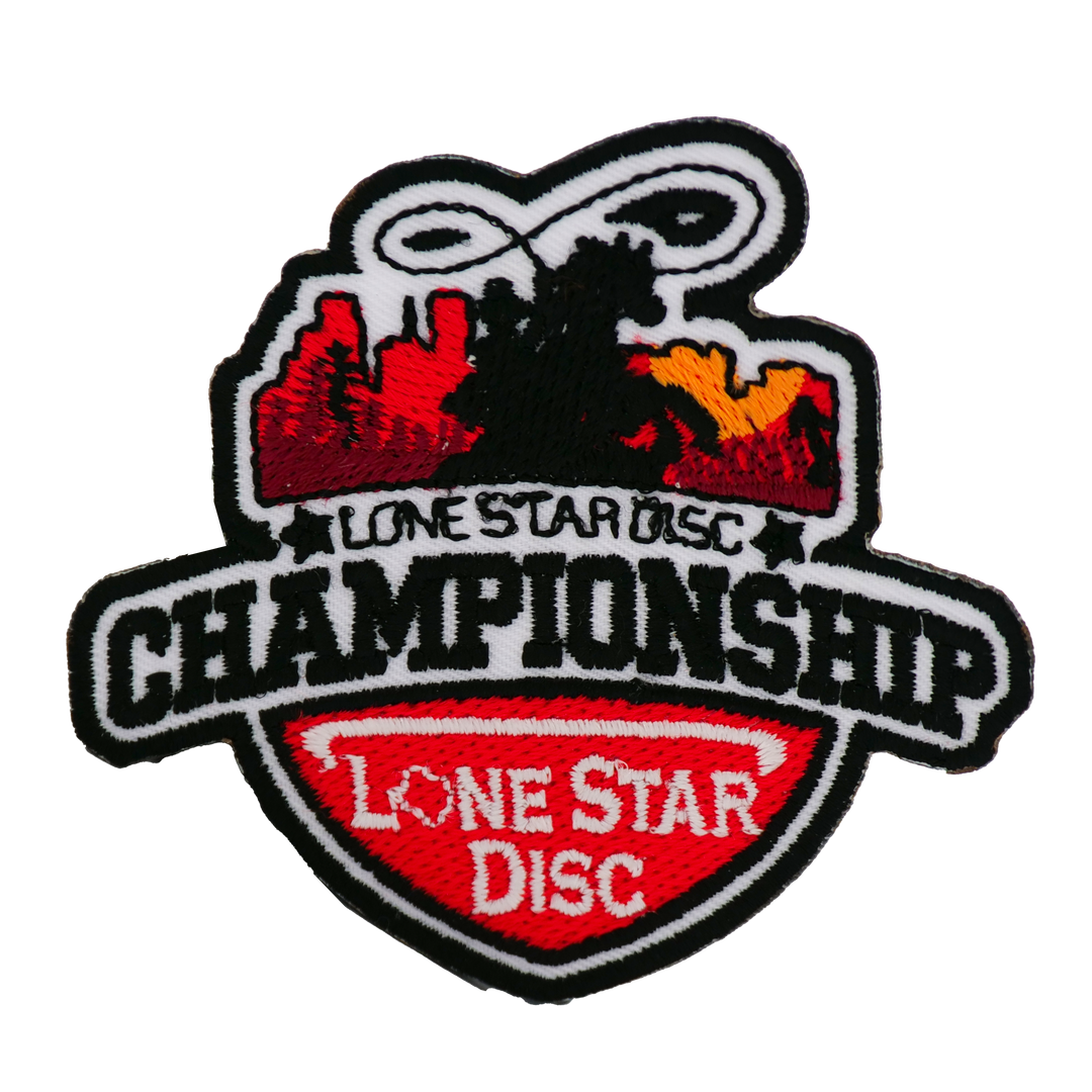 Lone Star Disc Championship Patch