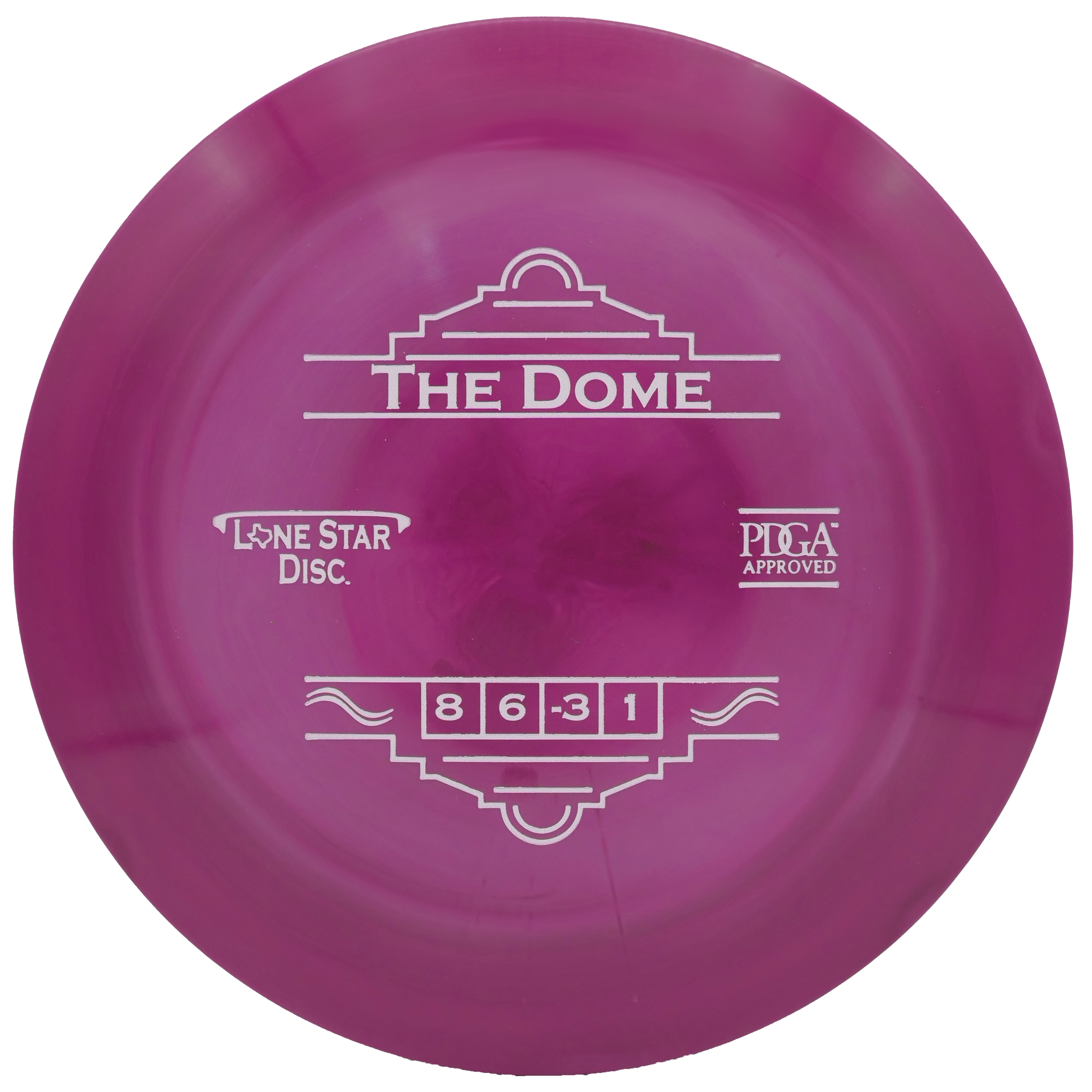 Lone Star Disc 'The Dome' Bravo – Unterstabiler Fairway-Driver Für Disc Golf, Geschwindigkeit 8